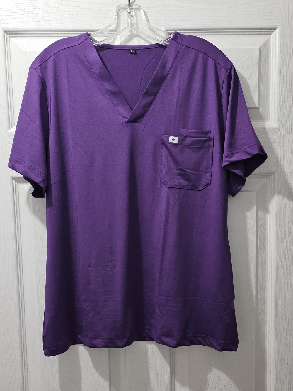 Women's Purple Scrub Top
